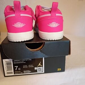 Pink And White Jordan 1 Low